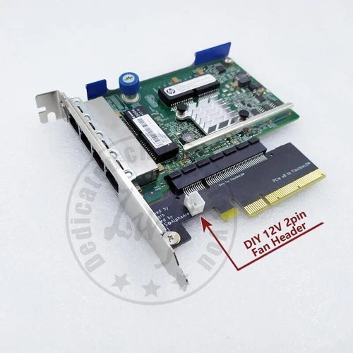 1X 331FLR 366 530 544 561 FLR CX3 ALOM PCIE X8 to FlexibleLOM Quad GbE Ethernet