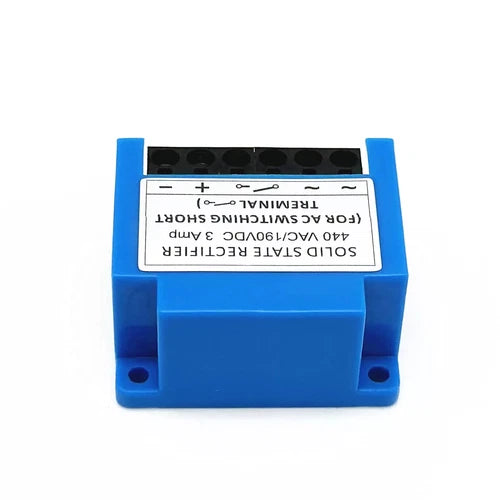 1X half wave brake rectifier module SOLID STATE RECTIFIER 440VAC/190VDC 3Amp