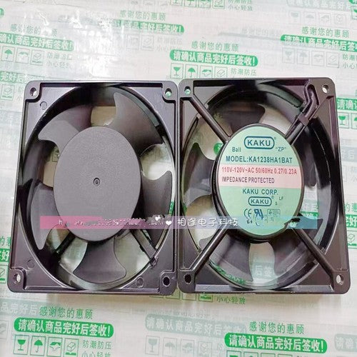 1 PCS KAKU FAN KA1238HA1BAT AC 110-120V 12038 12CM Aluminum frame cooling fan