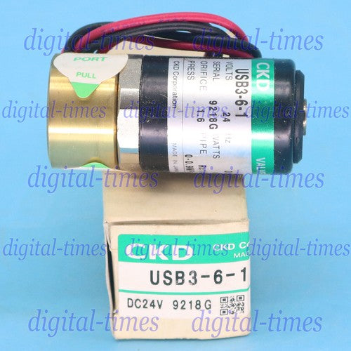 One For CKD  USB3-6-1-DC24V USB3-6-1 DC24V Small Direct Three-way Valve