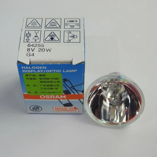 1PC   64255 8V 20W Cup Lamp Bulb RT-6100 6000  S6E Microscope Light