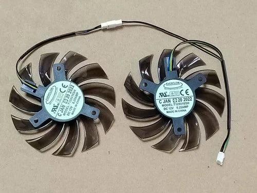 1PC  graphics card dual fan  GTX650TI 660Ti GTX750 GTX760 GTX770 R7260