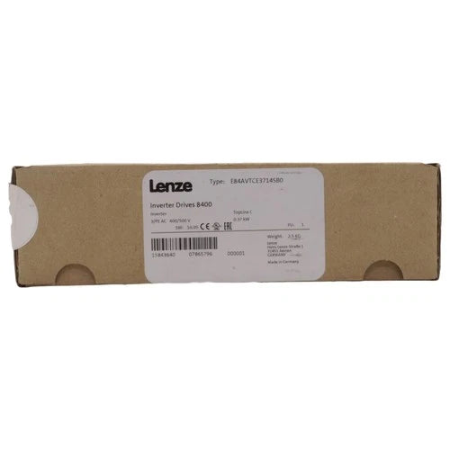 E84AVTCE3714SB0  LENZE E84AVTCE3714SB0 Inverter
