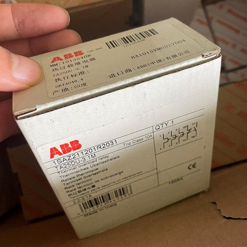 one  ABB TA25DU-3.1M 1SAZ211201R2031 2.2-3.1A relay Fast Shipping