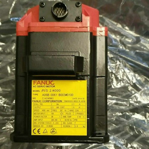 For FANUC A06B-0061-B003#0100  servo motor Free Shipping