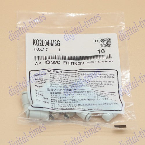 1Bag/10PC  connector KQ2L04-M3G KQ2L04-M3G Smc Free shipping