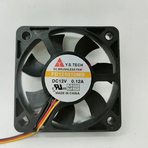 1PC For 12V 50 * 50 * 10mm 3 wire Cooling fan  FD125010MB