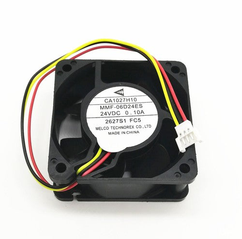 Mitsubishi inverter cooling fan CA1027H10 MMF-06D24ES-FC5 DC24V 0.10A 6025