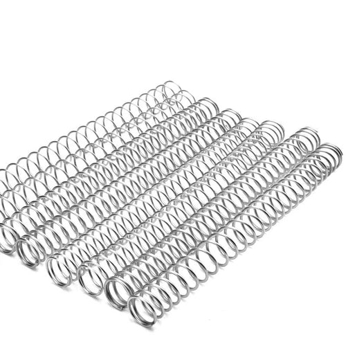 2mm WD 24mm OD Stainless Steel Compression Spring Compressed Pressure Springs