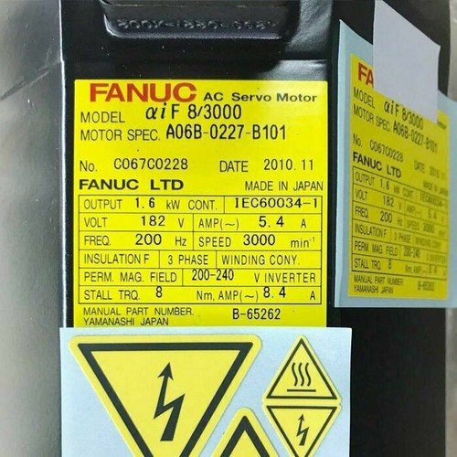 For FANUC A06B-0227-B101  servo motor Free Shipping