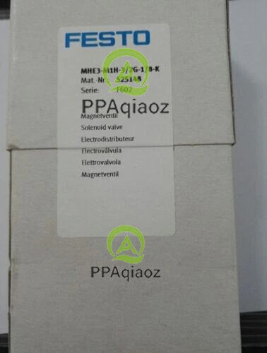 1PC  FESTO MHE3-M1H-3/2G-1/8-K 525148 Double Solenoid Valve Free Shipping