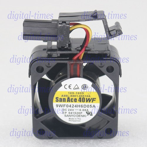 One For SANYO  A90L-0001-0551#A 9WF0424H6D05A SERVO AMPLIFIER FAN