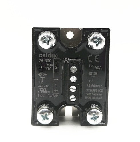 Celduc solid state relay SCB865600 50A 24-600VAC