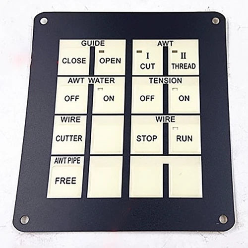 1SET For  Wire EDM Machine AQ360 Keyboard Cover Membrane Overlay