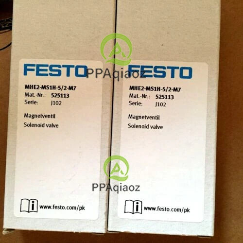 1PC  FESTO MHE2-MS1H-5/2-M7 525113 Solenoid Valve Free Shipping