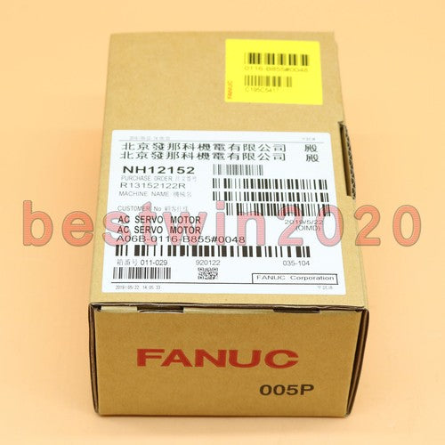 For FANUC A06B-0116-B855#0048  AC servo motor Free Shipping