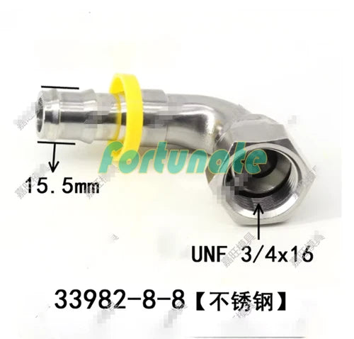 1PC  For 33982-8-8 90° elbow joint