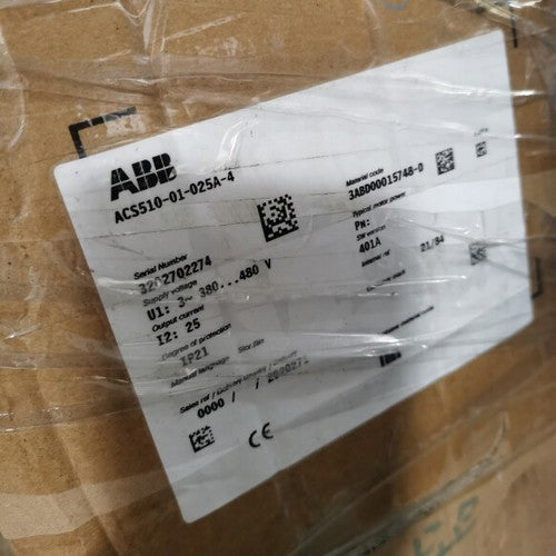 One  Abb Inverter ACS510-01-025A-4 3P AC380V~480V 11KW Free shipping