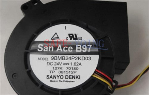 1PCS For SANYO Cooling Fan 9BMB24P2KD03 24V 1.62A