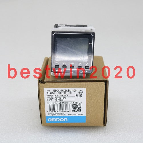 OMRON Temperature Controller E5CC-RX2ASM-800 100-240VAC