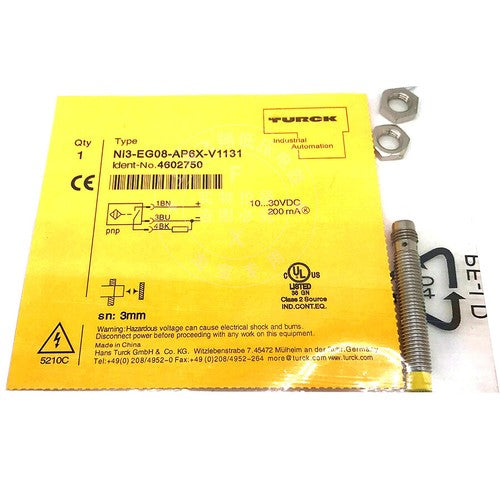 TURCK Ni3-EG08-AN6X-V1131 4602850 Inductive sensor NPN