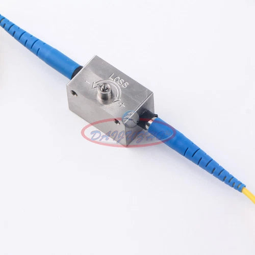 1X SM 1260-1650nm SC/UPC Fiber Attenuator Mechanical Variable Adjustable Optical