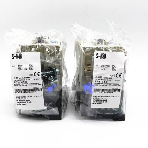 1PC  Mitsubishi AC Contactor S-N38 S-N48 AC110V AC220V Relay