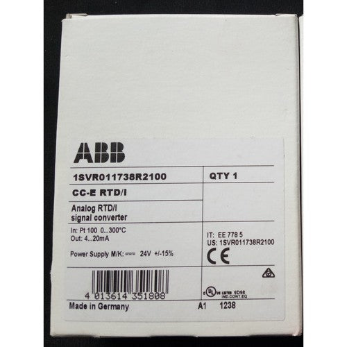 One  for Abb Signal converter CC-E/RTD/I spot stock