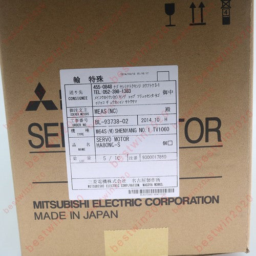 1PC  Mitsubishi HA80NC-S HA80NCS AC servo motor fast ship