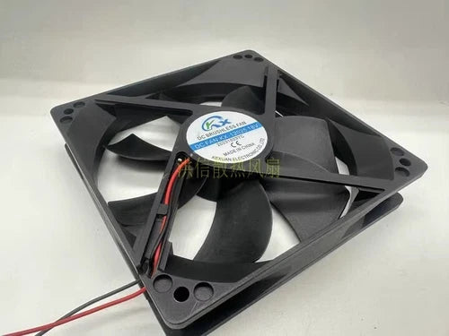 1 PCS Fan DC 18V 12025 12cm 2 WIRE COOLING FAN DC FAN:KX-12025 FAN #P