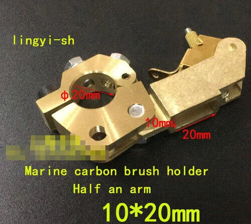 marine tail shaft grounding silver carbon brush holder J390-1 10X20/25/16X32MM