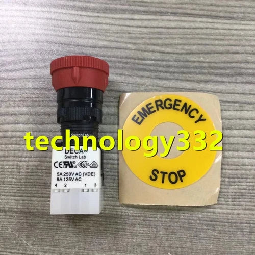 1PC   ADA16-F ADA16E6-R22-D10R R22-C10R  connected 16MM SCram switch