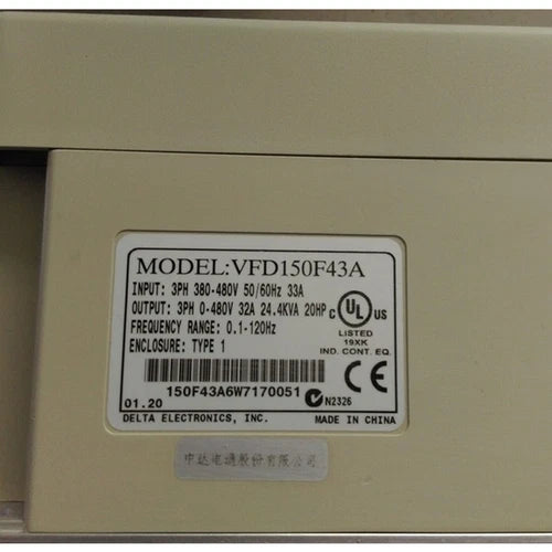 1PC  For DELTA VFD150F43A inverter Free delivery