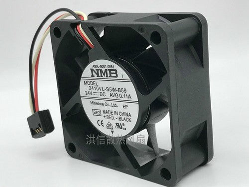 1 PCS NMB Fan 2410VL-S5W-B59 DC 24V 6025 6CM A90L-0001-0581 For FANUC