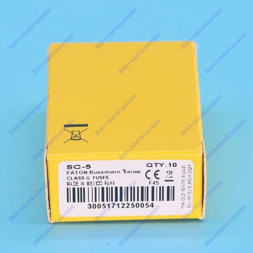 10pc  Time Delay Class G Fuse  SC-5 SC 5A 600Vac