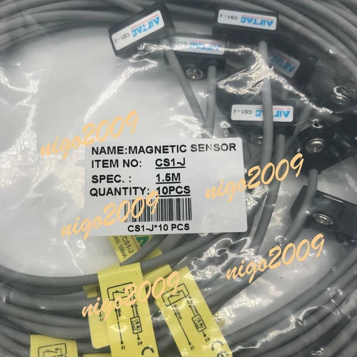 qty：10  Cylinder Pneumatic Sensor CS1-J 1.5m  Magnetic Sensor