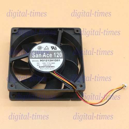 One For SANYO  9G1212H1D01 San Ace120 12V 0.38A cooling fan Free Shipping