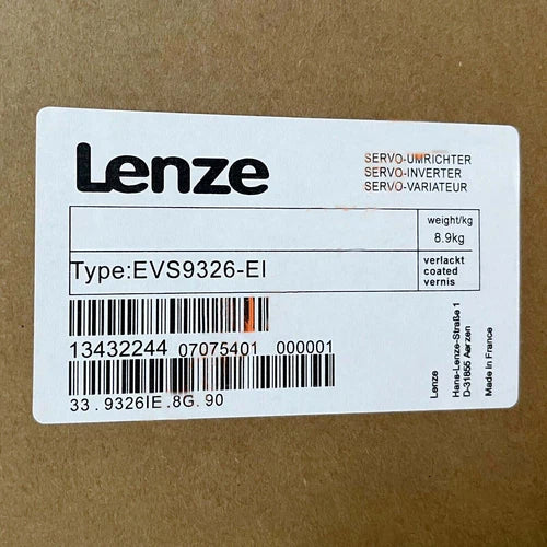 1 PC EVS9326-EI  LENZE EVS9326EI SERVO INVERTER