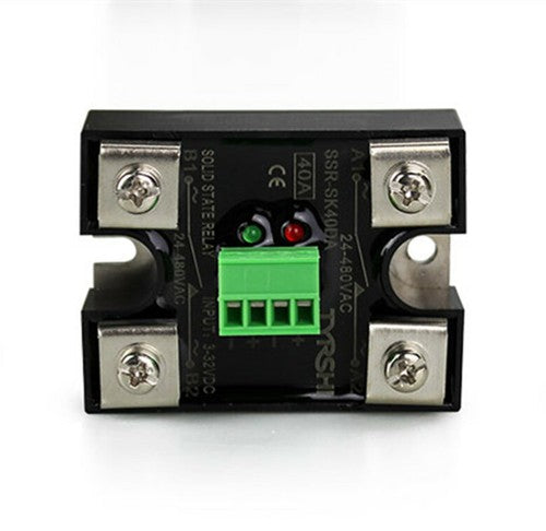 SSR-SK40DA dual-channel dual-control DC-AC single-phase solid-state relay