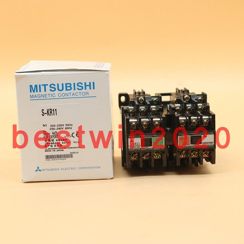 1PC  Mitsubishi S-KR11 interlocking AC contactor AC220V-240V