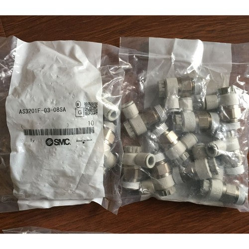 10pcs   SMC AS3201F-03-08SA Throttle valve Free shipping
