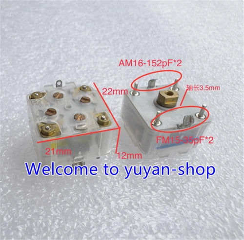 1x  For Tivoli Audio Polyvaricon DIY Varicon capacitor