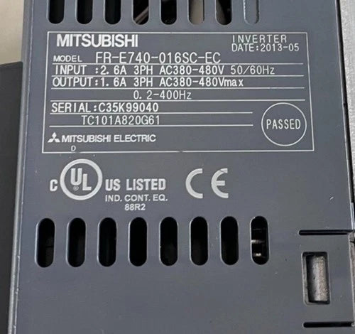 FR-E740-016SC-EC  MITSUBISHI FRE740016SCEC INVERTER FRE740-016SCEC