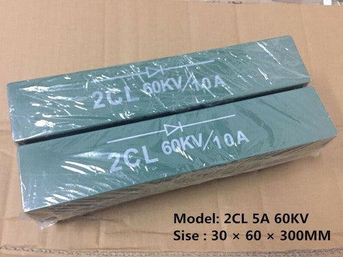 1pc High voltage silicon reactor 2CL60KV/5A high voltage diode 2CL 5A 60KV