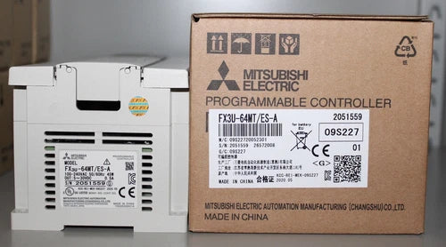 FX3U-64MT/ES-A  MITSUBISHI PLC PROGRAMMABLE CONTERLLER MODULEFX3U-64MT/ES-A