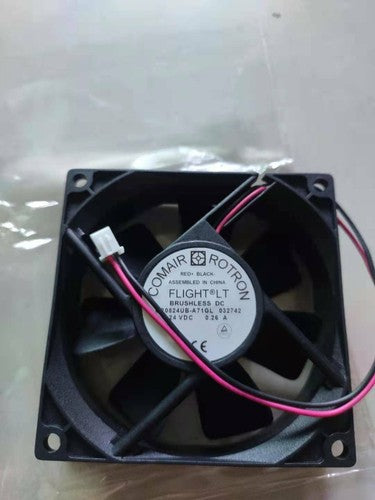 1 PCS COMAIR ROTRON Fan CR0824UB-A71GL DC 24V 0.26A 8025 8CM 2 WIRE