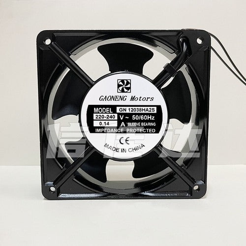 1 PCS GAONENG Motors Fan GN 12038HA2S 220-240V 12038 12CM 2 wire cooling fan