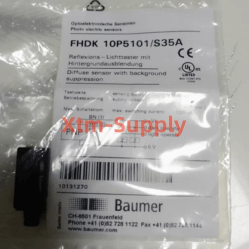 1PC  BAUMER FHDK 10P5101/S35A PHOTOELECTRIC SENSOR #F #P