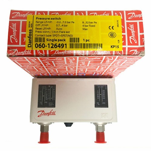 One  Pressure Switch For Danfoss KP15 060-126491 Free Shipping