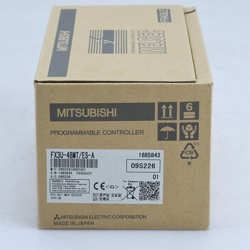 Mitsubishi  FX3U-48MT/ES-A Programmable Logic Controller FREE SHIPPING